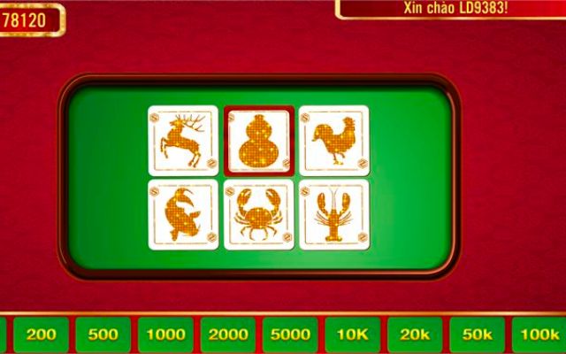 Tính xác suất khi chơi bầu cua