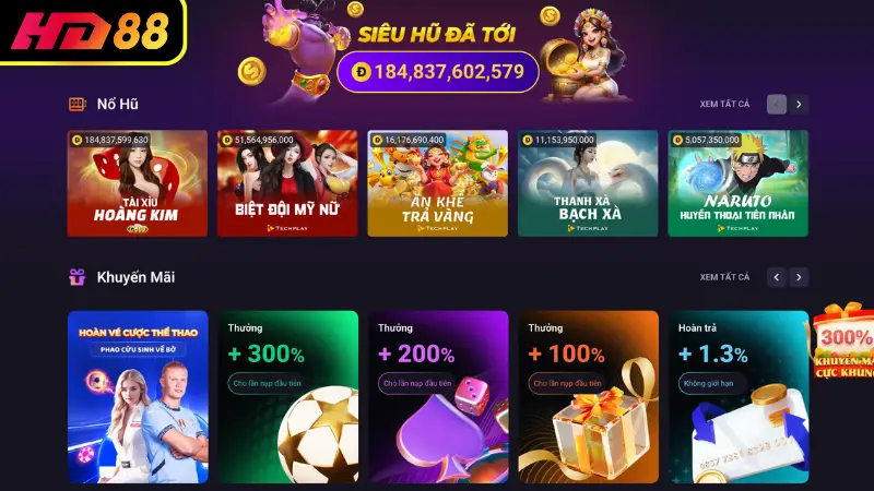 Tổng quan về nhà cái HD88