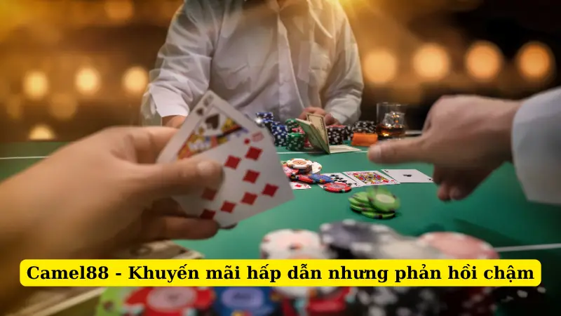 Camel88 - Khuyến mãi hấp dẫn nhưng phản hồi chậm