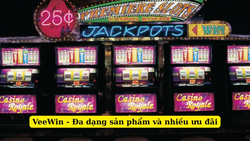 VeeWin - Đa dạng sản phẩm và nhiều ưu đãi