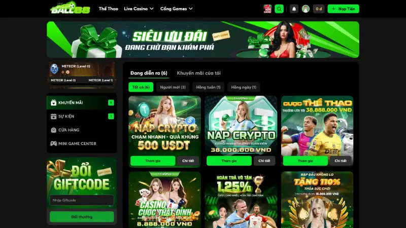 Trong sự kiện sinh nhật Ball88, người chơi có thể nhận tiền cược miễn phí